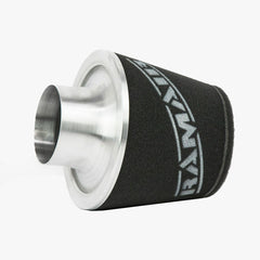 Ramair Large Foam Filter Aluminium Base 100mm (3.9inch) OD SIlver