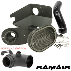 Performance Foam Induction Kit With Turbo Elbow for 2.0 TSI MQB VAG - Black Hose