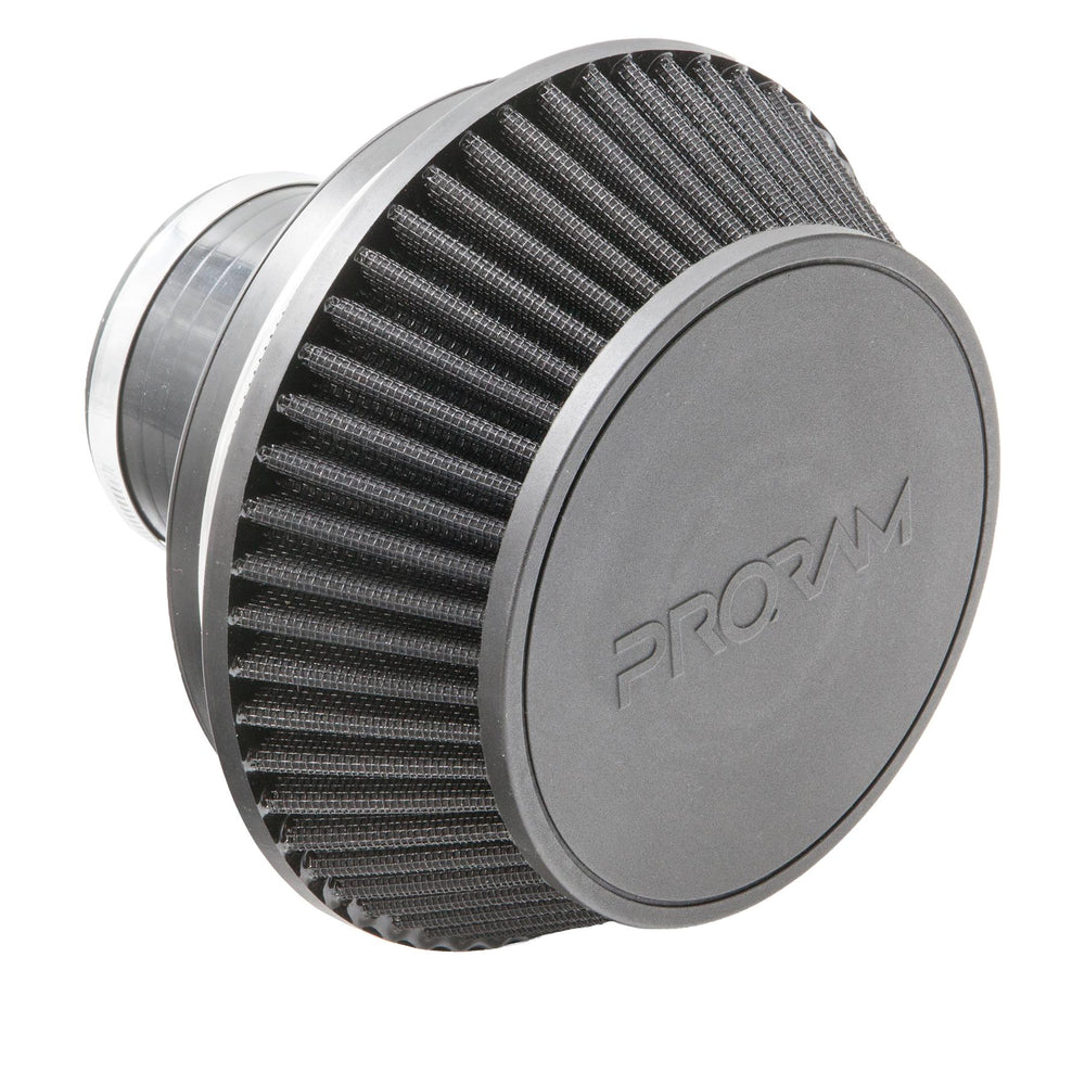 Ramair Pleated 76mm (3inch) ID Small Cone Air Filter with Velocity Stack and Coupling