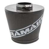 Ramair Foam Performance Universal Cone Intake Rubber Neck Air Filter 70mm (2.75inch) ID