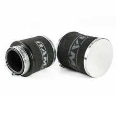 Chrome Cap Motorcycle Pod Foam Air Filter 40mm