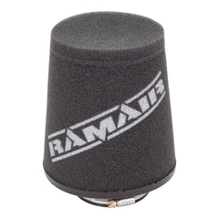 Ramair Foam Universal Cone Intake Rubber Neck Air Filter 80mm (3.1inch) ID Breather Holes