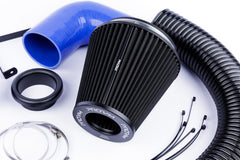 Performance Pleated Induction Kit for VW MK5 Golf R32 3.2 V6 - Blue Hoses