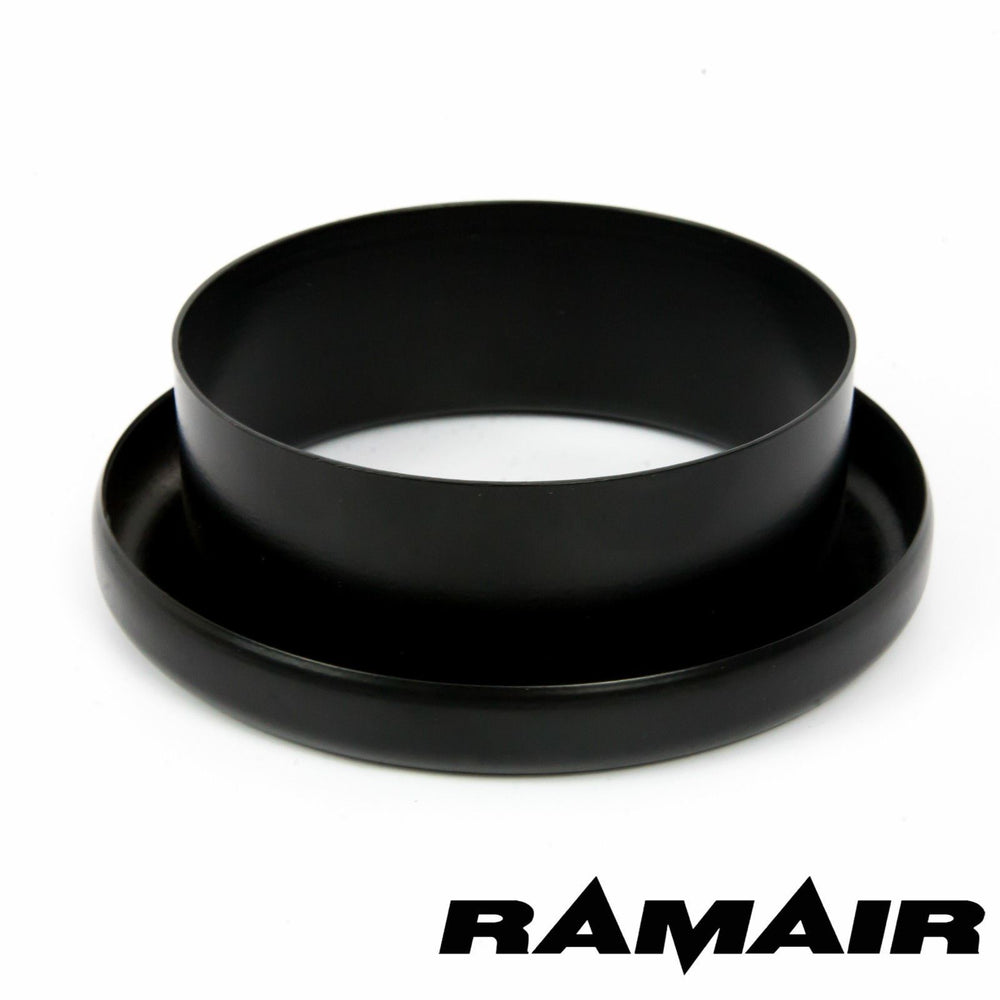 100mm Black Trumpet End Cap