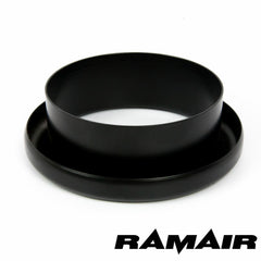 100mm Black Trumpet End Cap