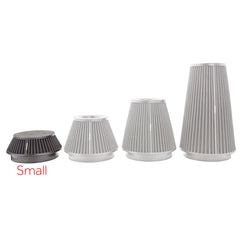 Ramair Pleated 70mm (2.75inch) OD Neck Small Cone Air Filter with Velocity Stack