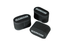 Carb Sock Foam Air Filters 3x 115mm - Tall