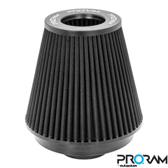 Performance Pleated Induction Kit for MK2 Focus ST with ECU Holder - Black Hoses