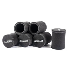 Carb Sock Foam Air Filter Single Inlet 90mm - 6 Pack