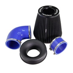 Performance Pleated Induction Kit for MK2 Focus ST - Blue Hoses