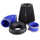 Performance Pleated Induction Kit for MK2 Focus ST - Blue Hoses