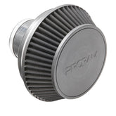 Ramair Pleated 90mm (3.5inch) ID Neck Small Cone Air Filter with Velocity Stack and Coupling