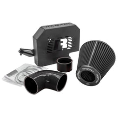 Performance Pleated Induction Kit for MK2 Focus ST with ECU Holder - Black Hoses