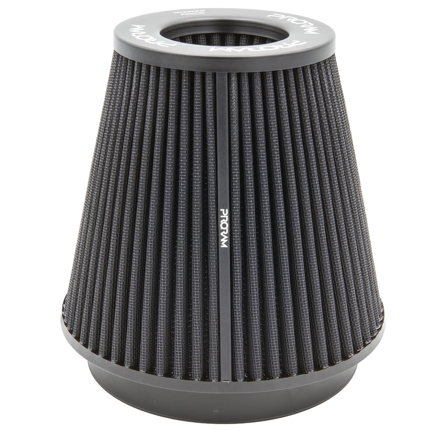 Ramair Pleated 90mm (3.5inch) ID Neck Large Cone Air Filter with Velocity Stack and Coupling