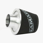 Ramair Large Foam Filter Aluminium Base 100mm (3.9inch) OD SIlver