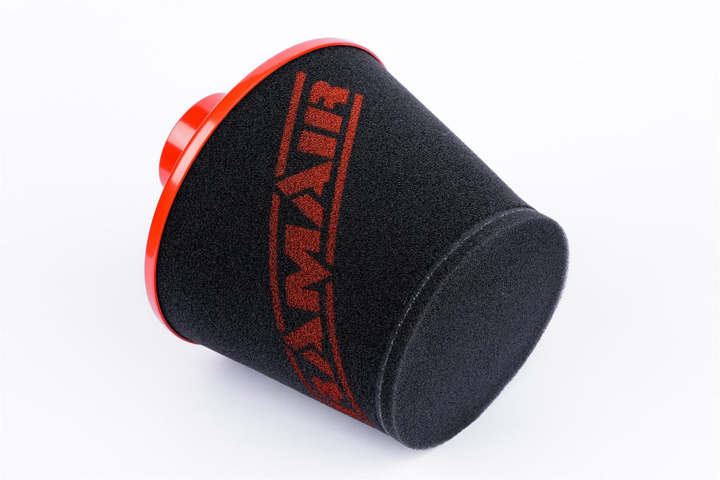 Ramair Foam Performance Universal Air Intake Large Filter Coupler - 90mm (3.5inch) Red