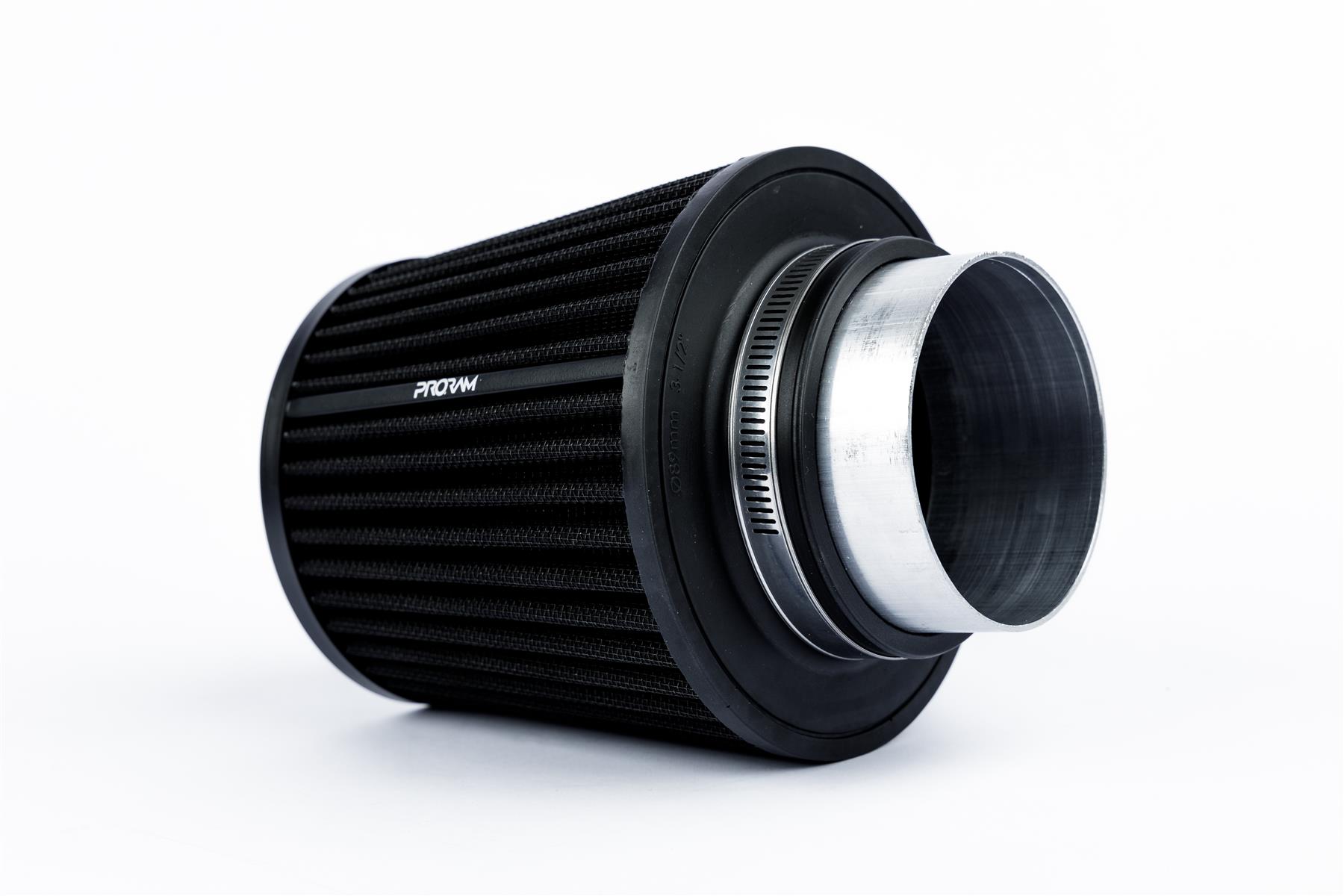 Performance Pleated Induction Kit for 2.3 Ecoboost Ford Mustang - Black Hose