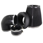 Performance Pleated Induction Kit for MK2 Focus ST - Black Hoses