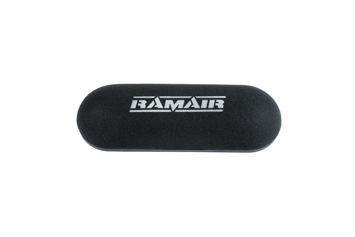 Twin Domed Carb Air Filter & Blank Baseplate - 90mm Internal Height