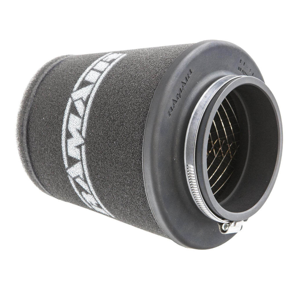 Ramair Foam 70-90mm (2.75 - 3.5inch) ID Neck Polymer Base Neck Cone Air Filter Universal with Reducing Rings