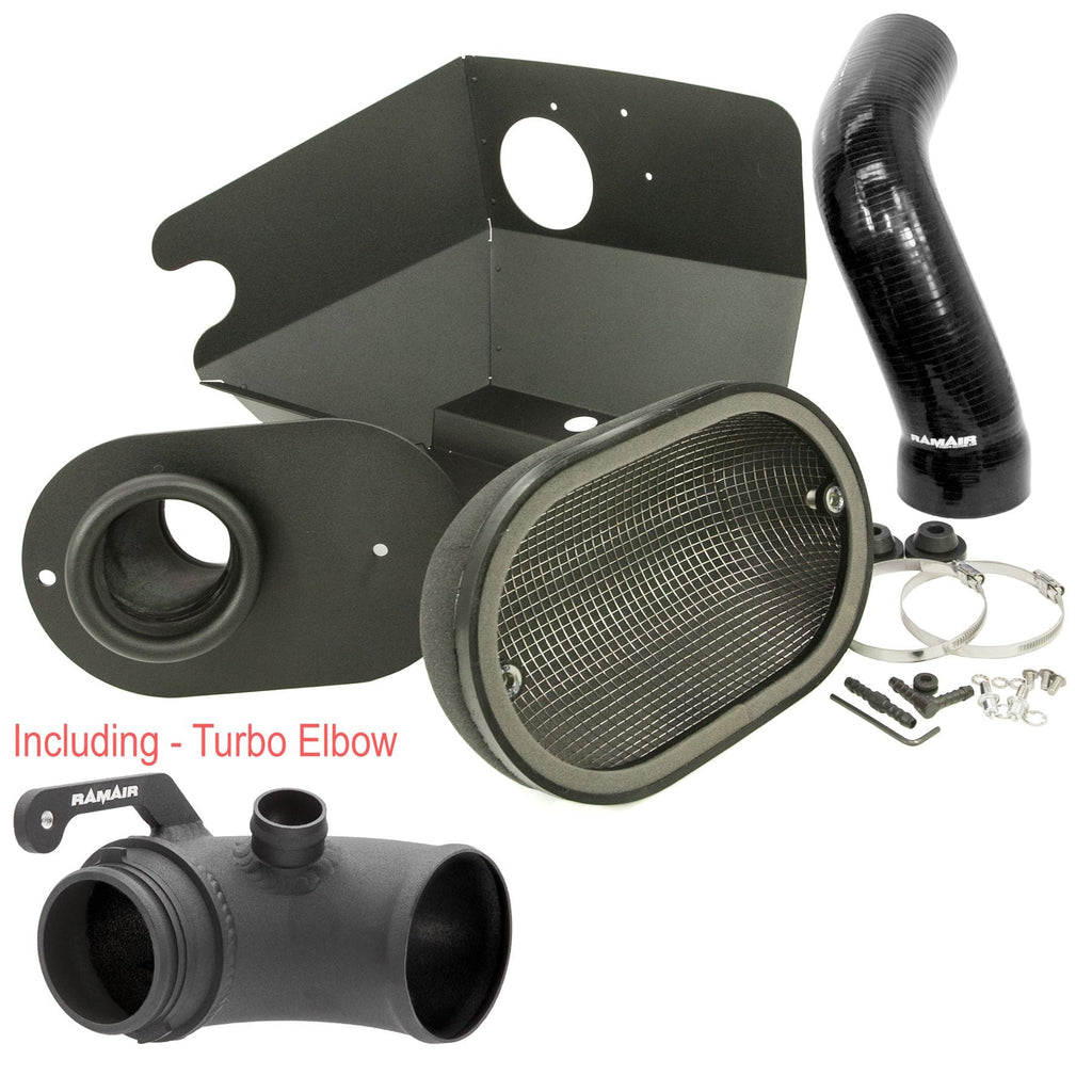 Performance Foam Induction Kit With Turbo Elbow for 2.0 TSI MQB VAG - Black Hose