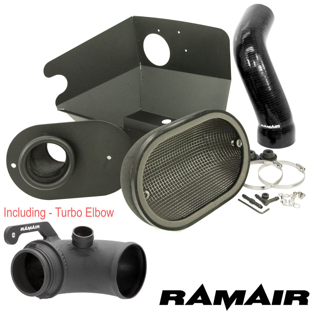 Performance Foam Induction Kit With Turbo Elbow for 2.0 TSI MQB VAG - Black Hose