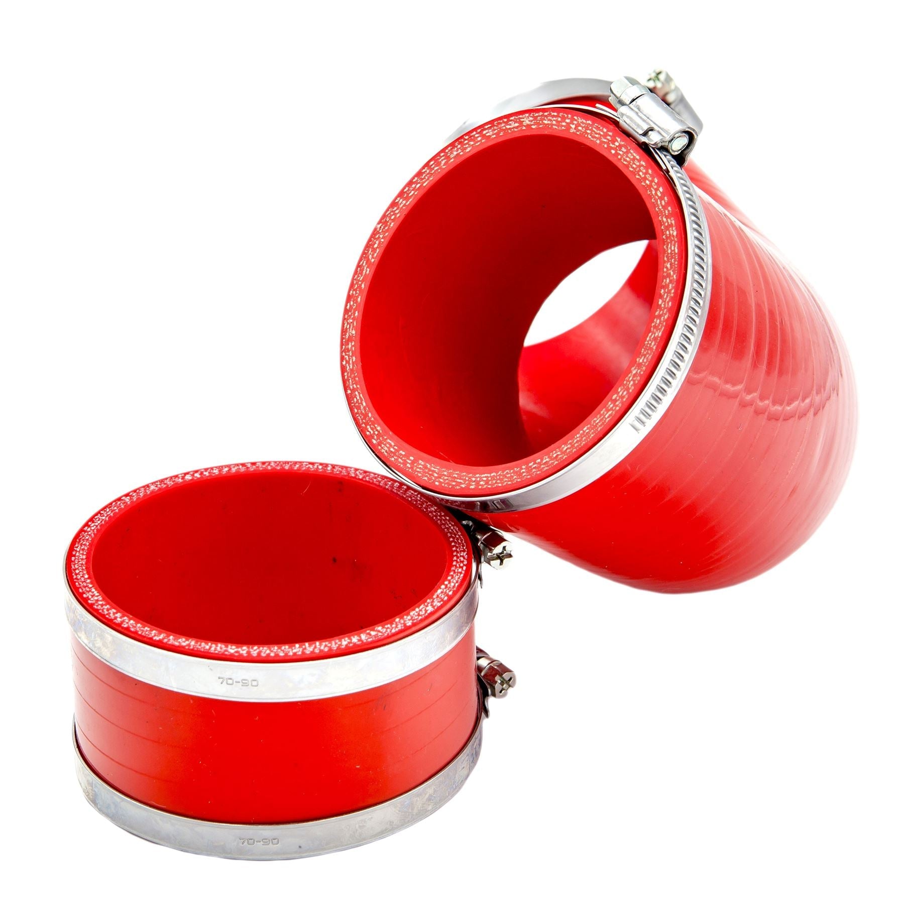 Performance Foam Induction Kit for MK2 Focus ST with ECU Holder - Red Hoses