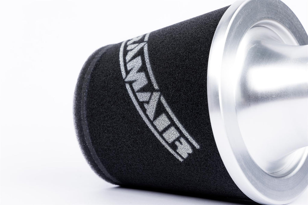 Ramair Small Foam Filter Aluminium Base 80mm (3.1inch) OD Silver