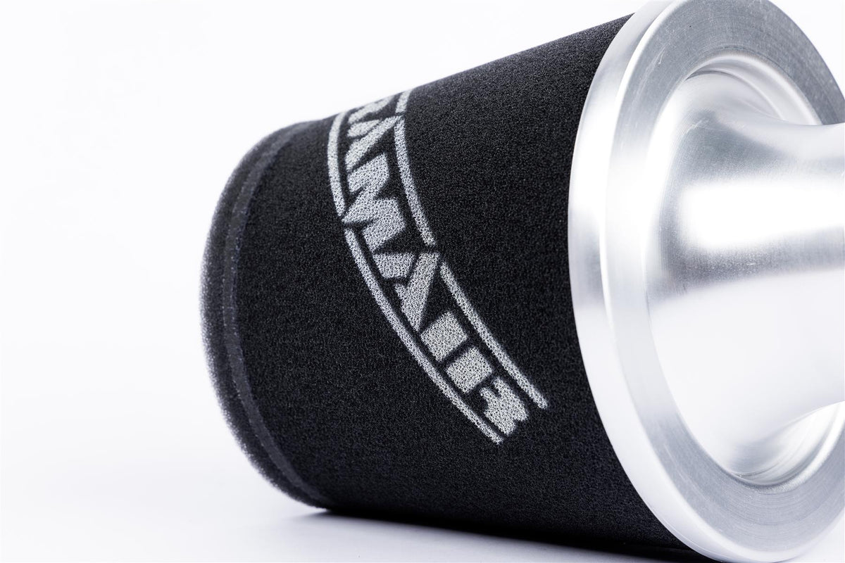 Ramair Small Foam Filter Aluminium Base 80mm (3.1inch) OD Silver