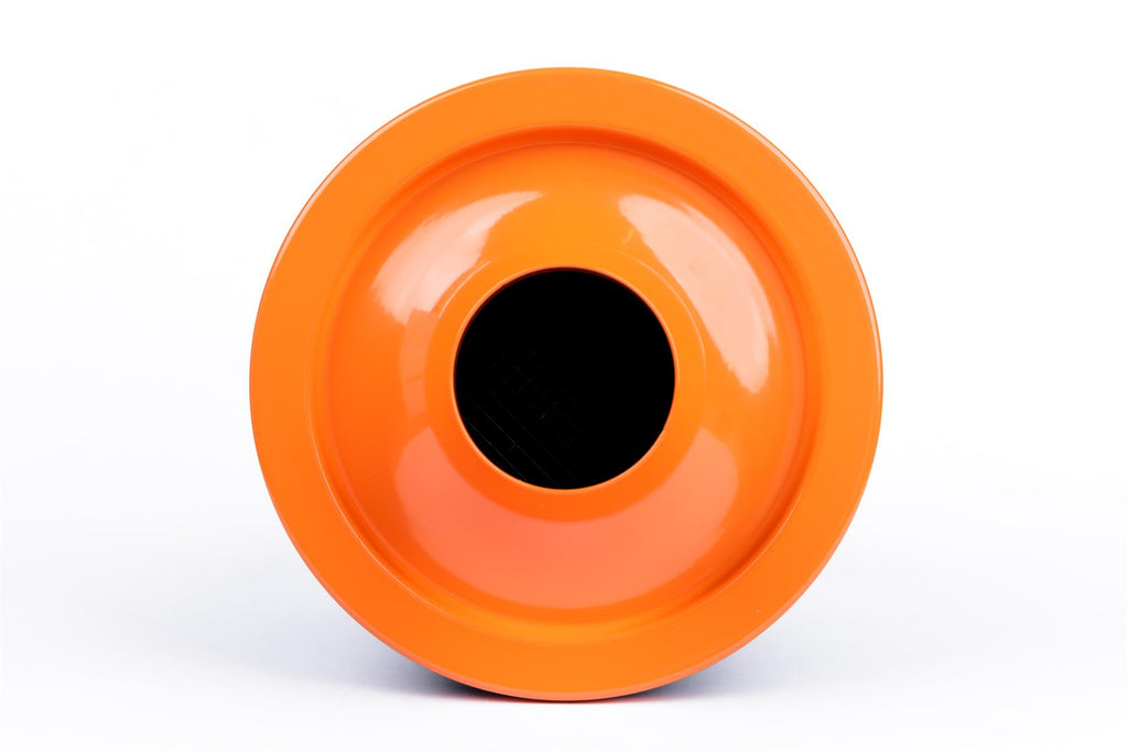 Ramair Foam Performance Universal Cone Air Large Filter Coupler - 80mm (3.1inch) Orange