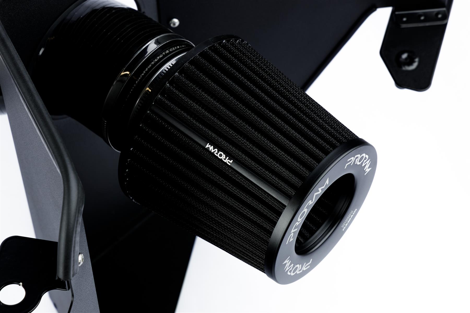 Performance Pleated Induction Kit for 2.3 Ecoboost Ford Mustang - Black Hose