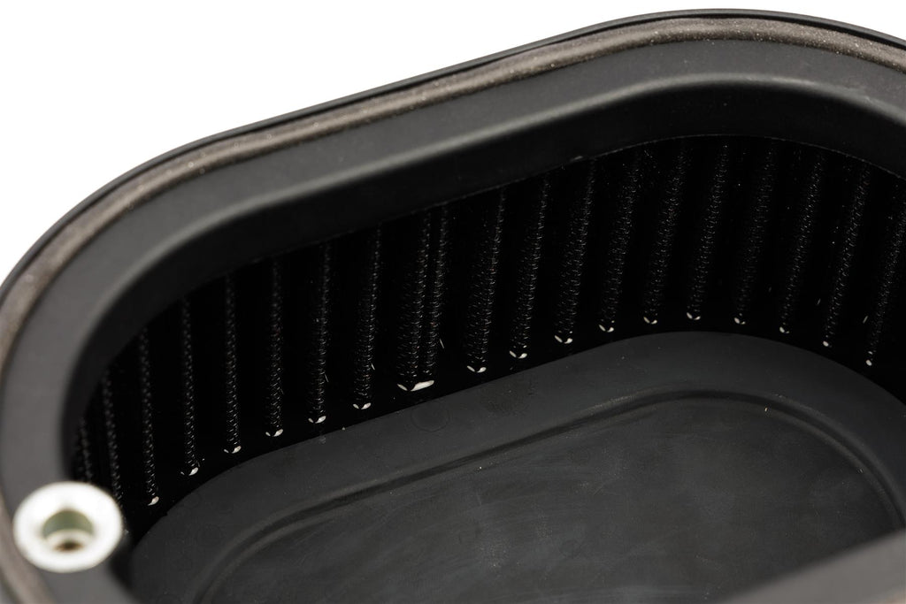 Pleated Carburettor Air Filter Baseplate to fit SU HS4, HIF4, HIF38 1.5in Mini Offset - 65mm
