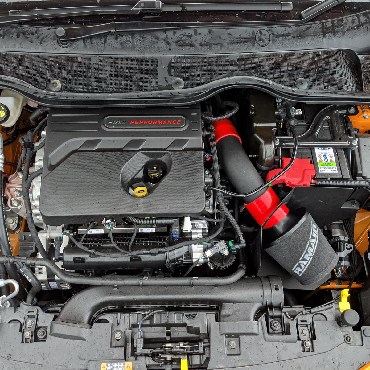 Performance Foam Induction Kit for MK8 Ford Fiesta ST 1.5 EcoBoost - Red Hose