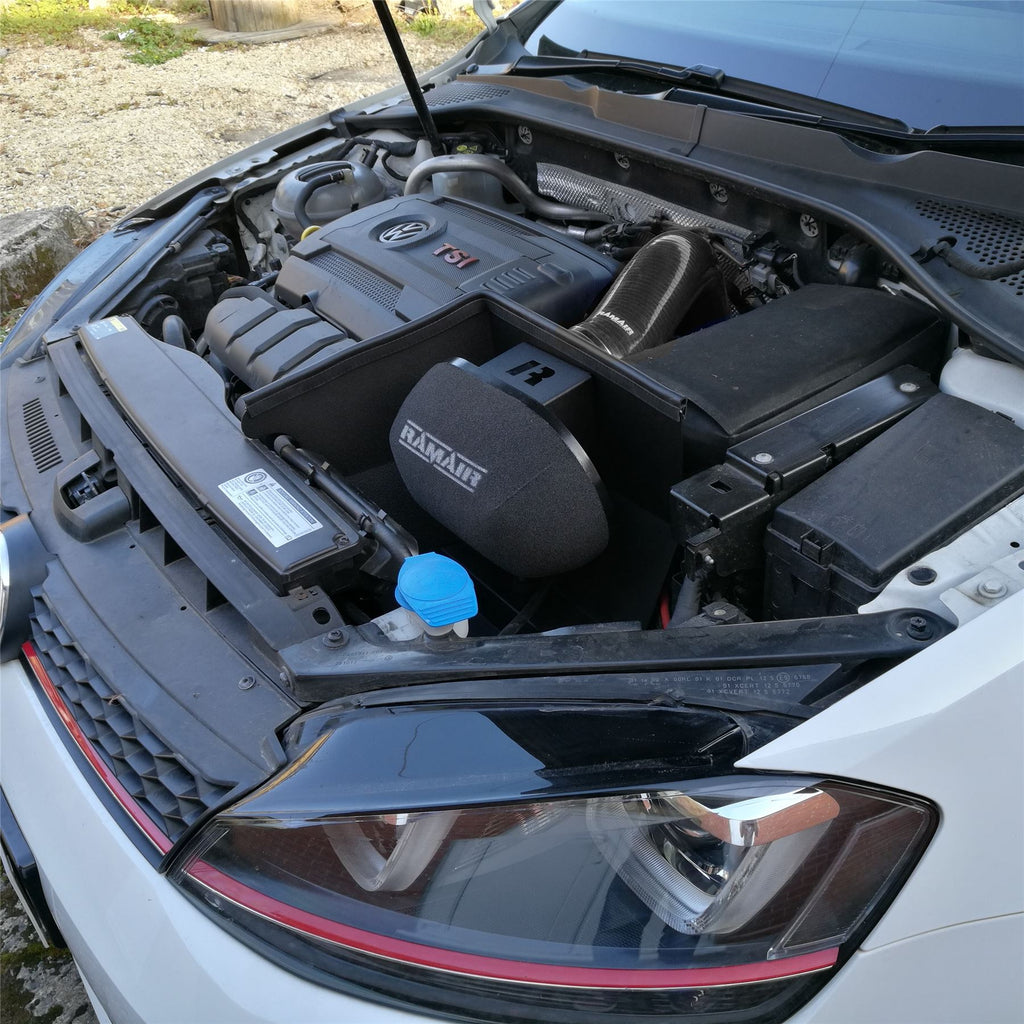 Performance Foam Induction Kit With Turbo Elbow for 2.0 TSI MQB VAG - Black Hose