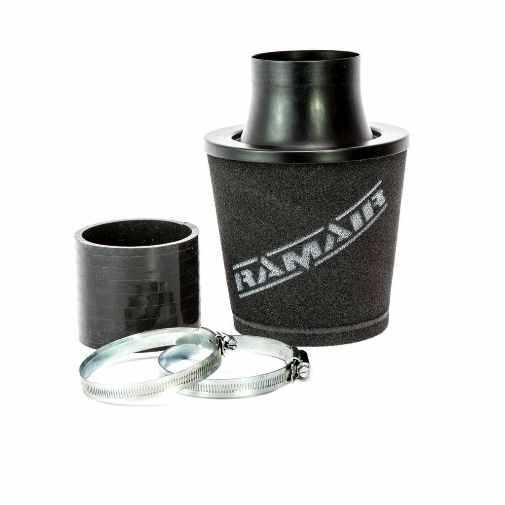 Ramair Foam Jet Stream Small Cone Air Filter 80mm (3.1inch) OD with Silicone Coupling