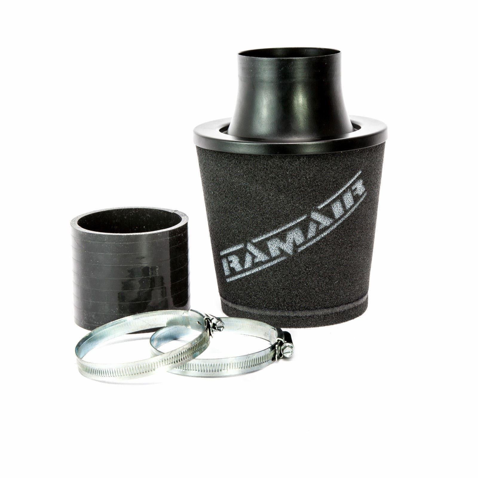Ramair Foam Jet Stream Small Cone Air Filter 80mm (3.1inch) OD with Silicone Coupling
