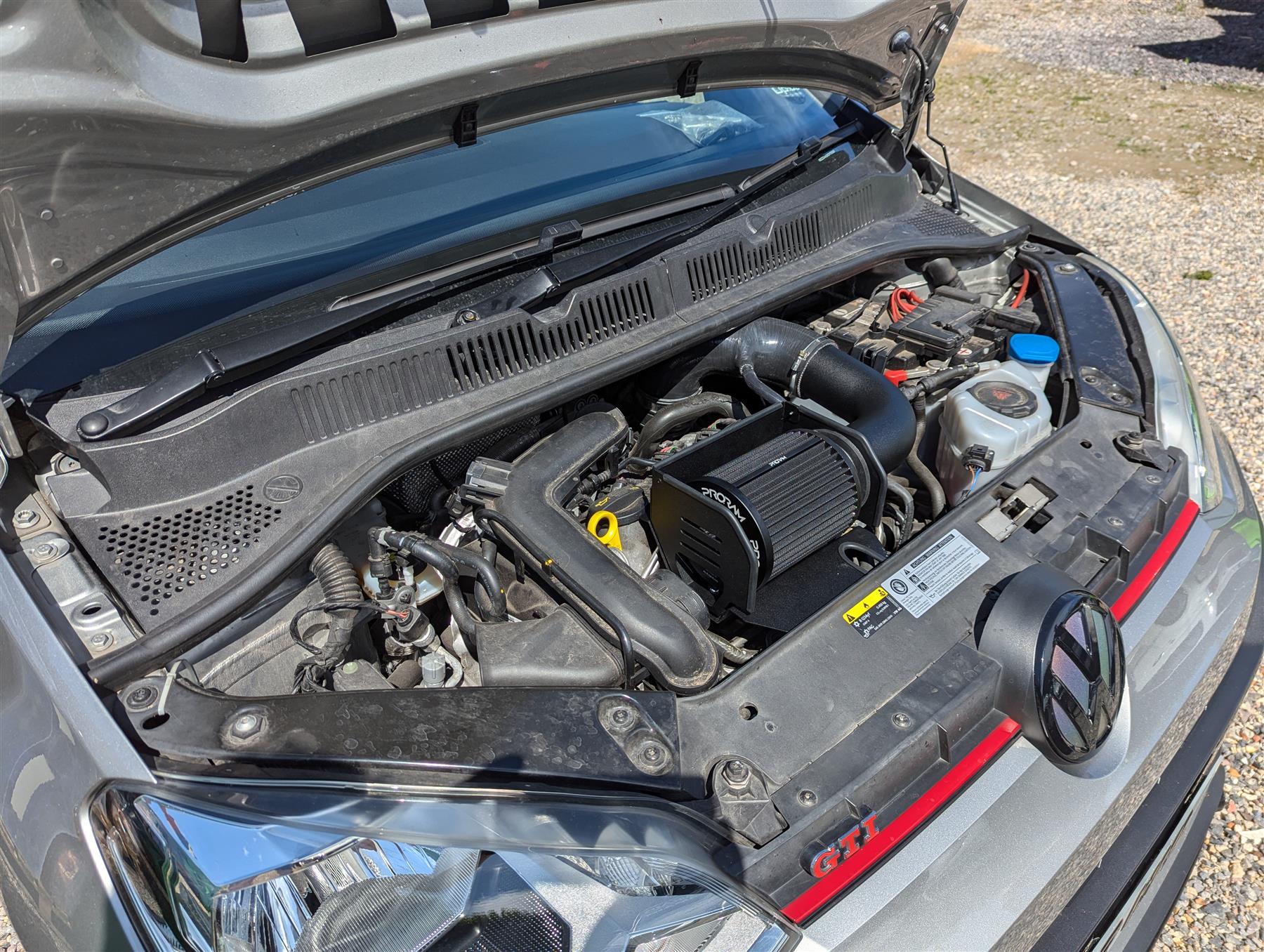 Performance Pleated Induction Kit for VW UP Gti