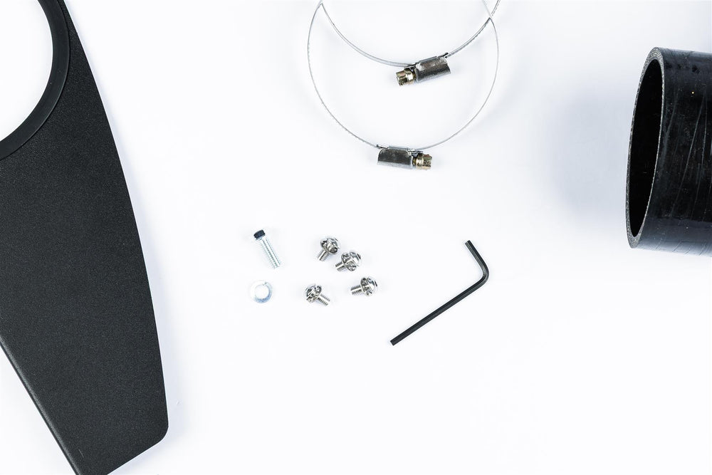 Performance Pleated Induction Kit for 2.0 TSI TFSI MK6 GTI - Black Hose