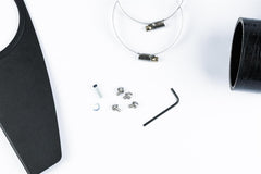 Performance Pleated Induction Kit for 2.0 TSI TFSI MK6 GTI - Black Hose