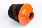Ramair Large Foam Filter Aluminium Base 80mm (3.1inch) OD Orange