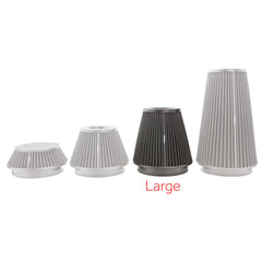 Ramair Pleated Universal Large Cone Air Filter Intake Velocity Stack 70mm (2.75inch) OD