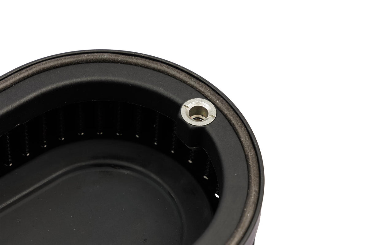 Pleated Carb Intake Air Filter MultiFit Blank Plate 25mm Int Height