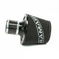 Ramair Large Foam Filter Aluminium Base 80mm (3.1inch) OD Black with Silicone Coupler