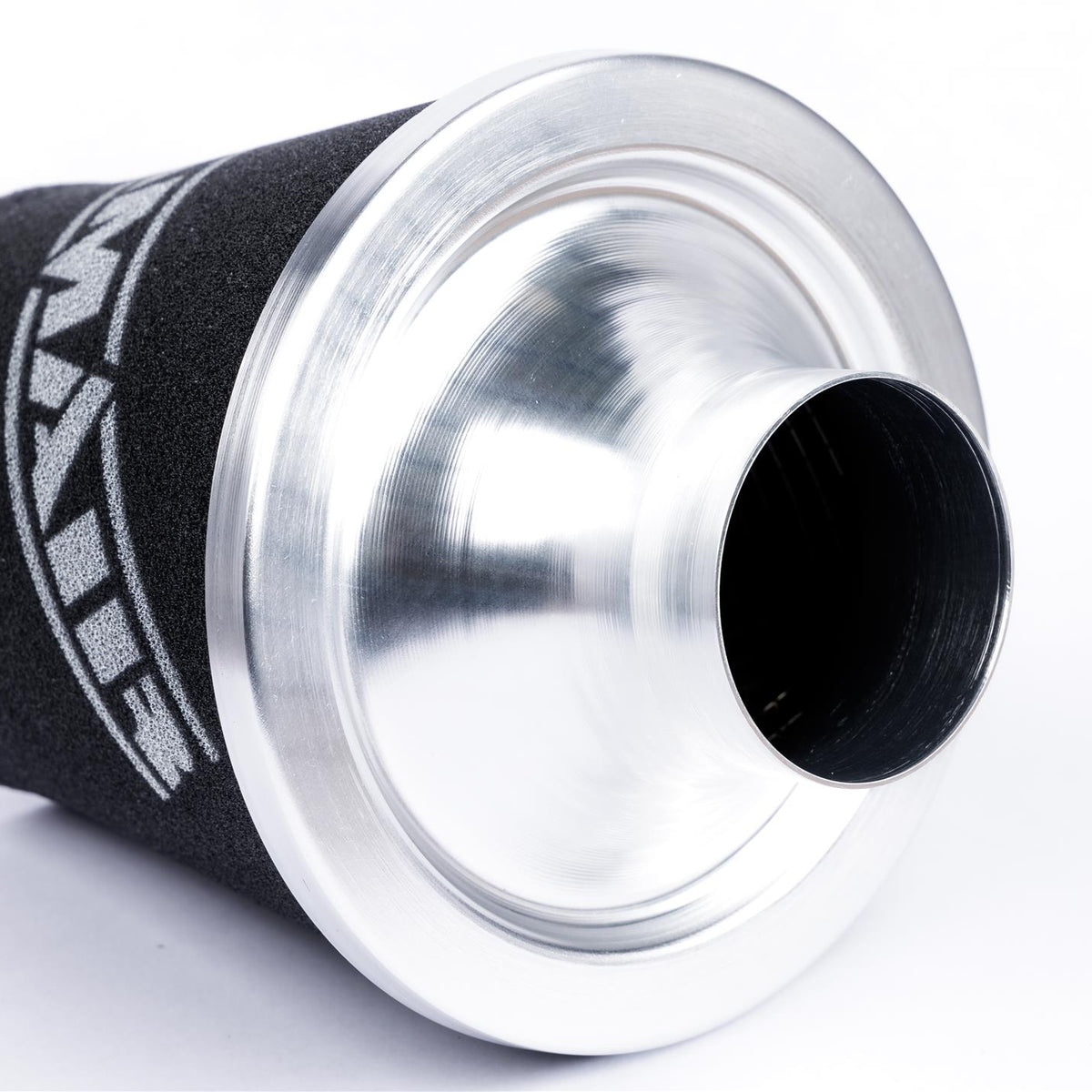 Ramair Foam Jet Stream Medium Cone Air Filter 80mm (3.1inch) OD Silver