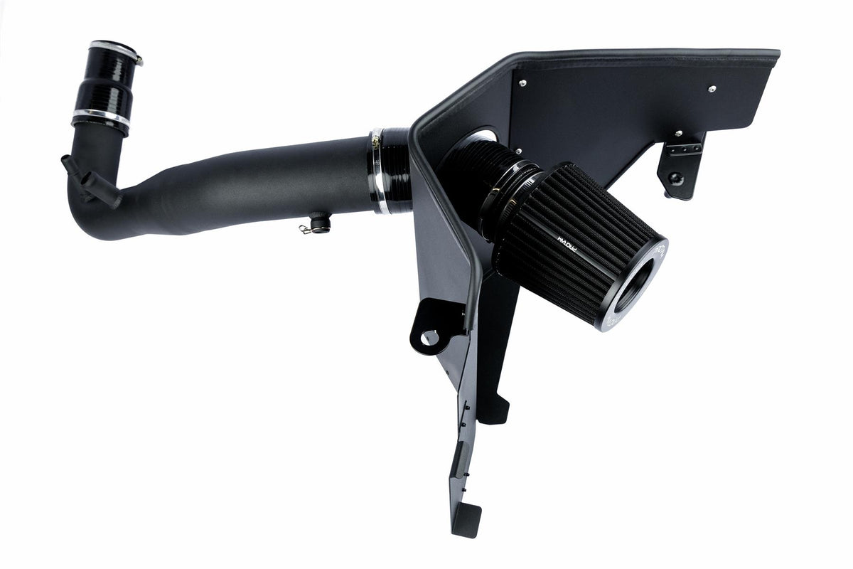 Performance Pleated Induction Kit for 2.3 Ecoboost Ford Mustang - Black Hose