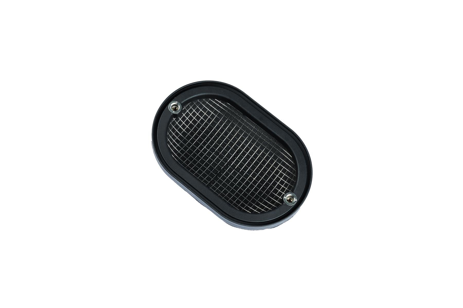 Domed Carb Air Filter & Blank Baseplate - 65mm Internal Height