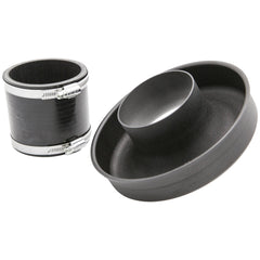 90mm Aluminium Velocity Stack with Silicone Coupler (3.5inch)