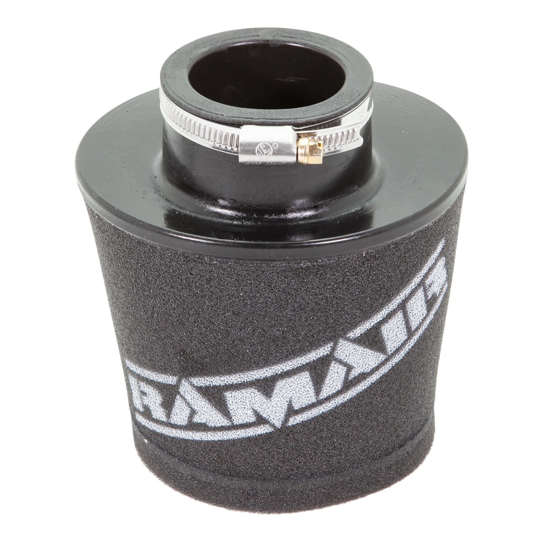 Ramair Foam Universal Cone Intake Rubber Neck Air Filter 51mm (2inch) ID Breather Holes