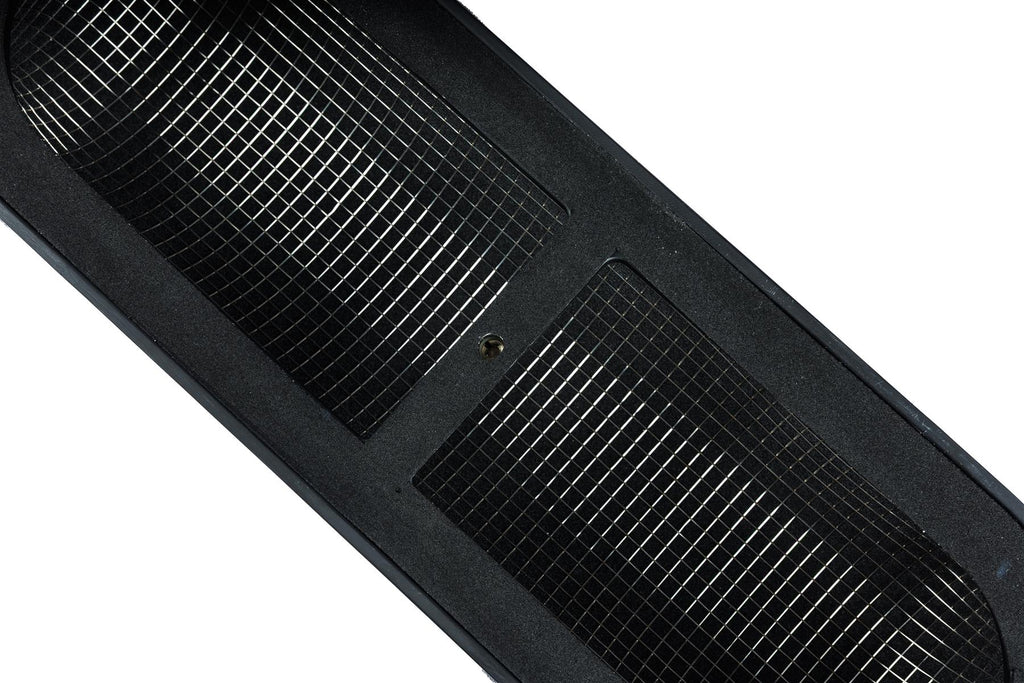 Twin Domed Carb Air Filter & Blank Baseplate - 125mm Internal Height
