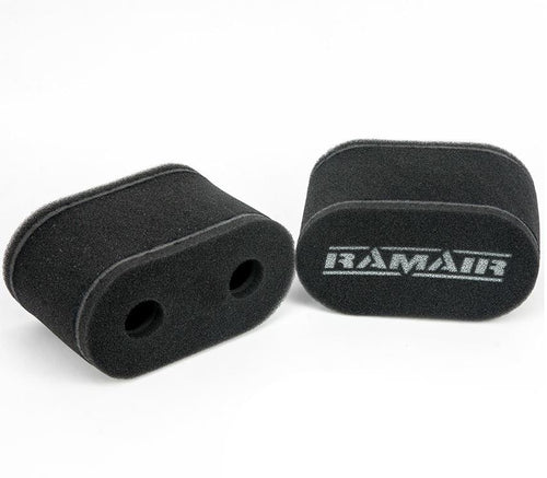 Carb Sock Foam Air Filters 2x 115mm - Tall